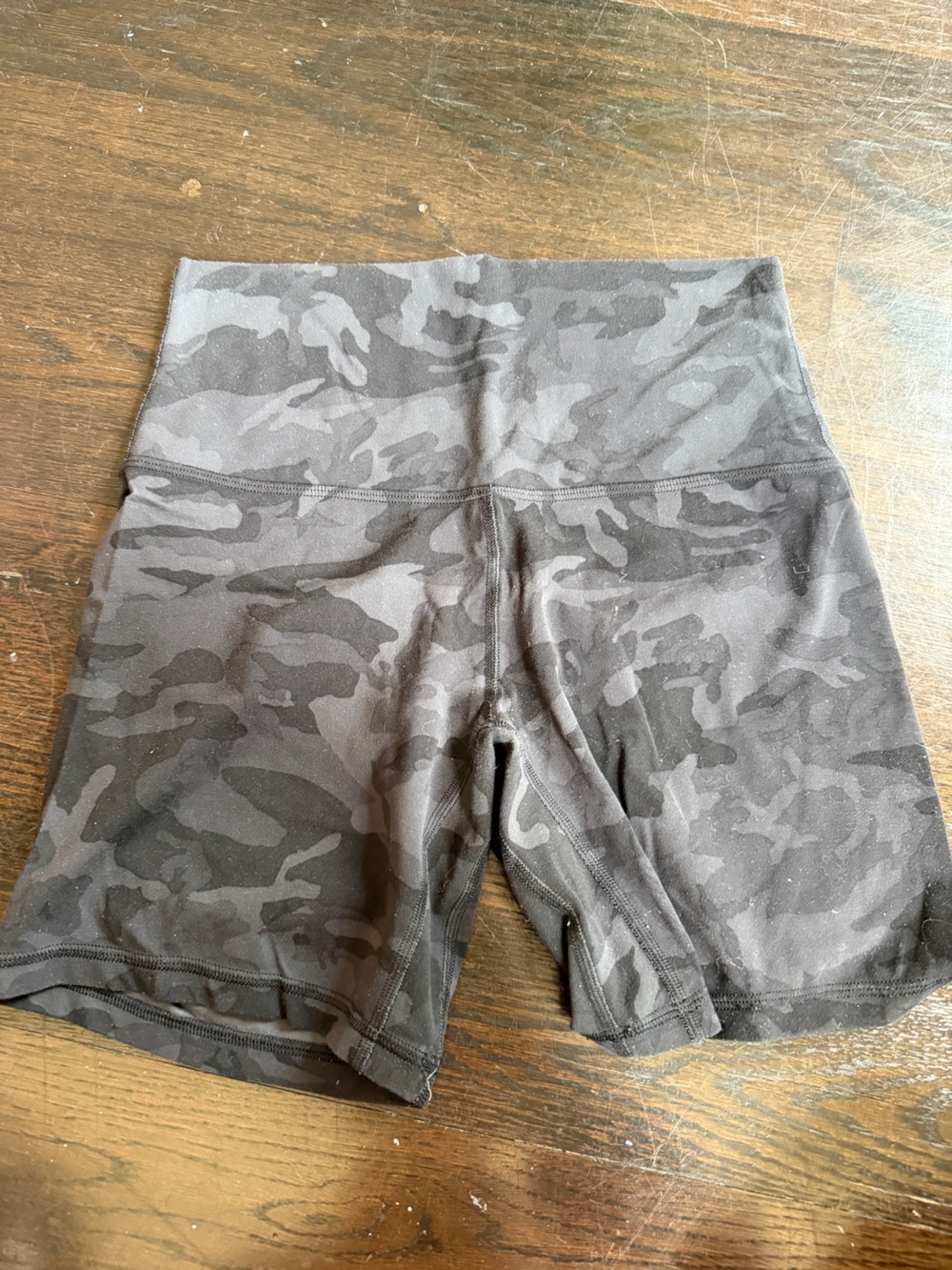 Gray Camo Athletic shorts